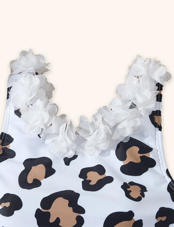 Leopard Print One-piece Swimsuit